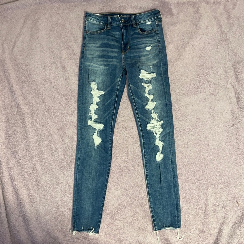 Super high rise jegging!